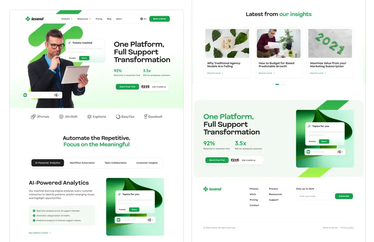 Lexend-漂亮专业的SaaS软件平台网站模板插图3-WP资源海 Lexend-漂亮专业的SaaS软件平台网站模板插图3-WP资源海