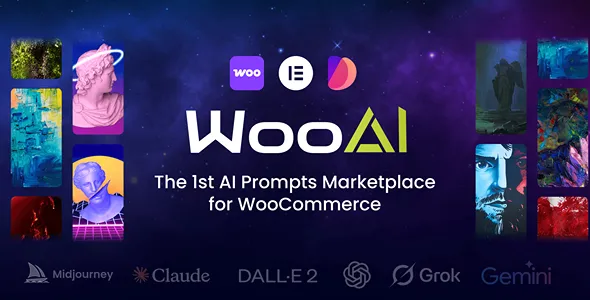 WooPT-AI提示词交易赚钱平台WordPress主题