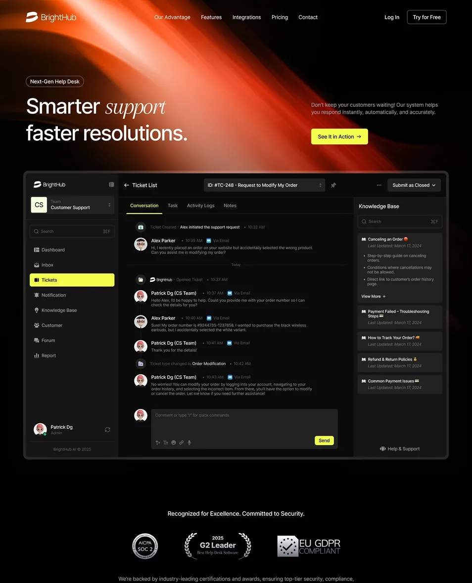 BrightHub-科技软件AI公司网站模板 WordPress 主题插图8-WP资源海