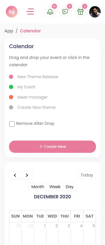 Sego-餐饮管理系统后台 Bootstrap 模板插图6-WP资源海