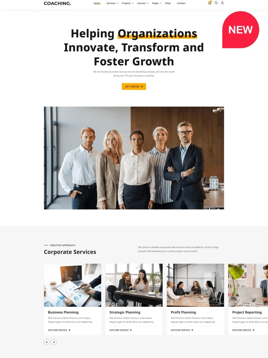 Coaching-教练培训导师咨询顾问 WordPress 主题插图2-WP资源海 Coaching-教练培训导师咨询顾问 WordPress 主题插图2-WP资源海