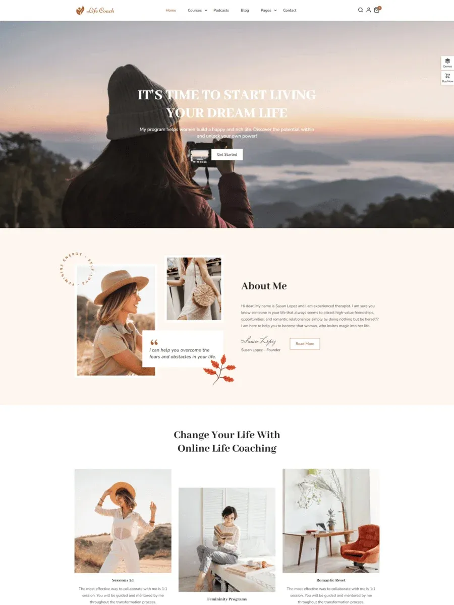 Coaching-教练培训导师咨询顾问 WordPress 主题插图4-WP资源海 Coaching-教练培训导师咨询顾问 WordPress 主题插图4-WP资源海