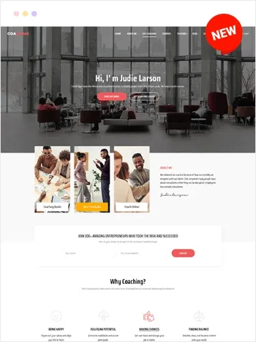 Coaching-教练培训导师咨询顾问 WordPress 主题插图11-WP资源海 Coaching-教练培训导师咨询顾问 WordPress 主题插图11-WP资源海