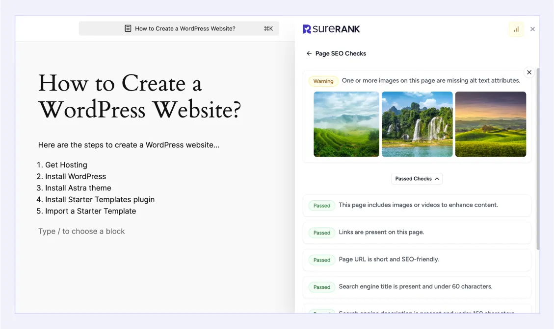 SureRank Pro – AI 驱动的 WordPress SEO 助手插件插图8-WP资源海 SureRank Pro – AI 驱动的 WordPress SEO 助手插件插图8-WP资源海