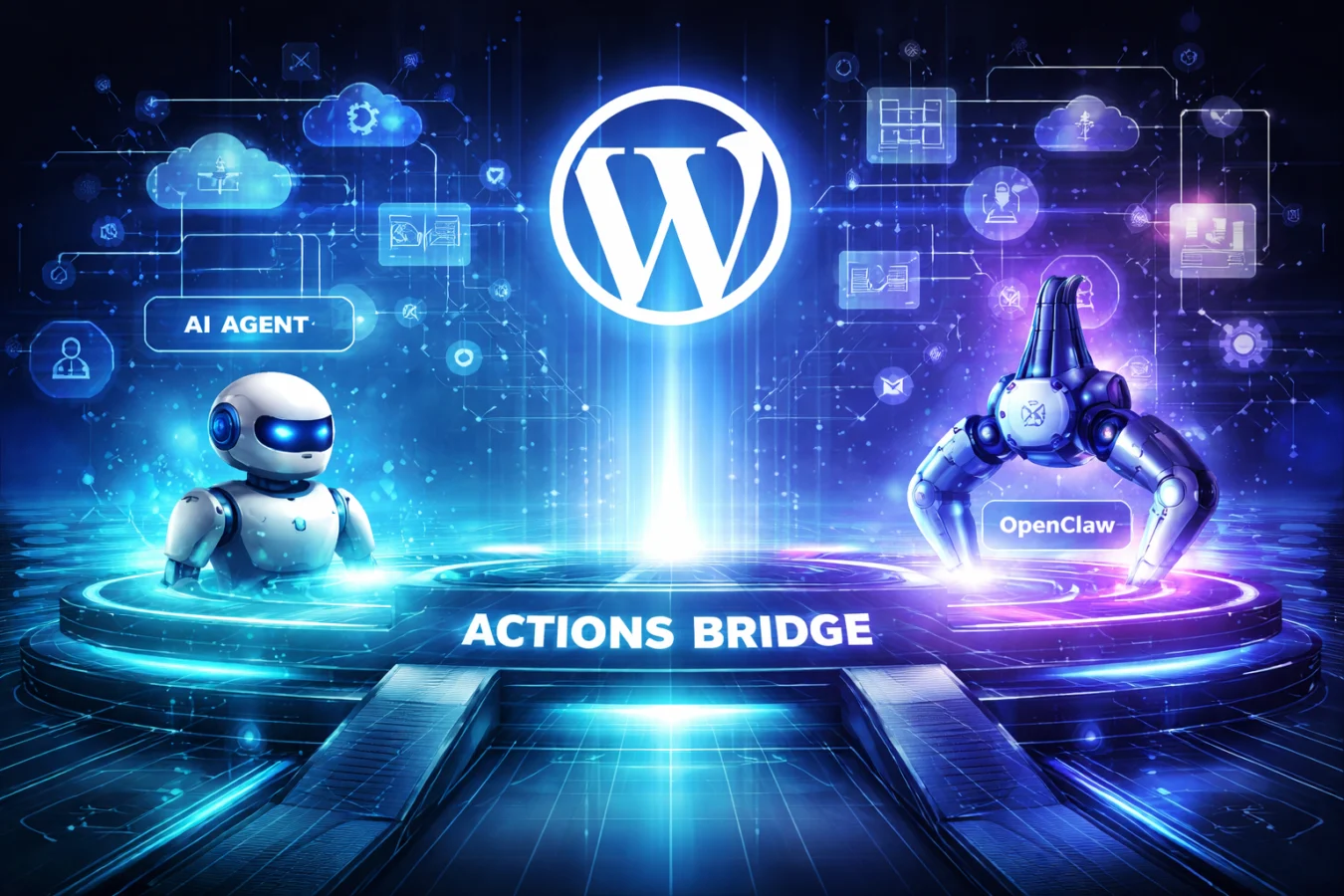 OpenClaw 突然爆火,其理念居然与我的 Actions Bridge 插件不谋而合!插图-WP资源海 封面图