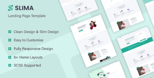 Slima 创意响应式 HTML 模板