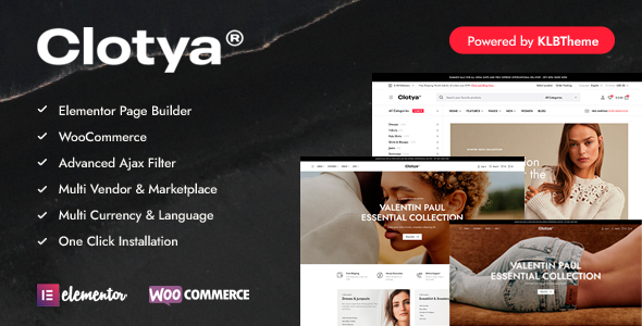 Clotya-时尚电商 WordPress 主题评测