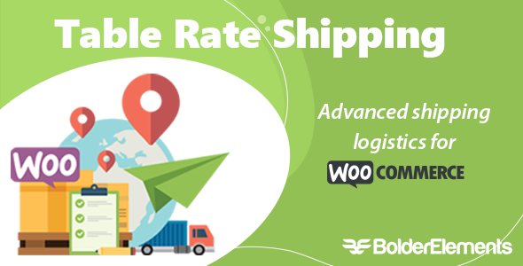 Table Rate Shipping for WooCommerce 多条件运费计算插件插图-WP资源海 Table Rate Shipping for WooCommerce 多条件运费计算插件