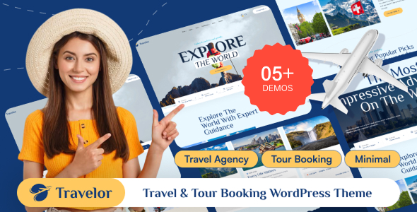 Travelor-旅游与行程预订 WordPress 主题
