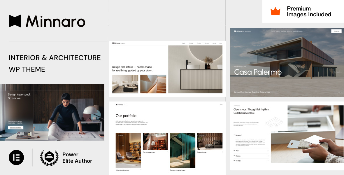 Minnaro 建筑设计 WordPress 主题插图-WP资源海 Minnaro 建筑设计 WordPress 主题