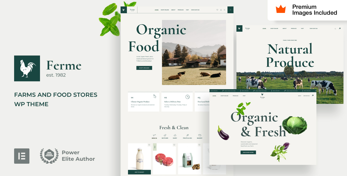 Ferme-农场与食品商店 WordPress 主题插图-WP资源海 Ferme-农场与食品商店 WordPress 主题
