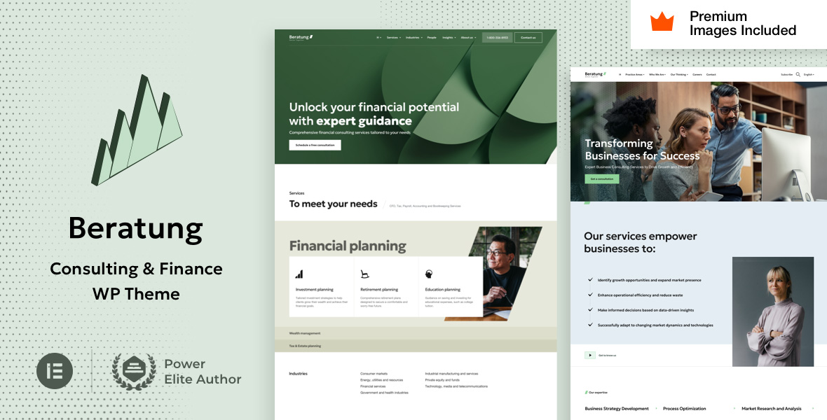 Beratung 咨询与金融 WordPress 主题插图-WP资源海 Beratung 咨询顾问 Financial WordPress 主题