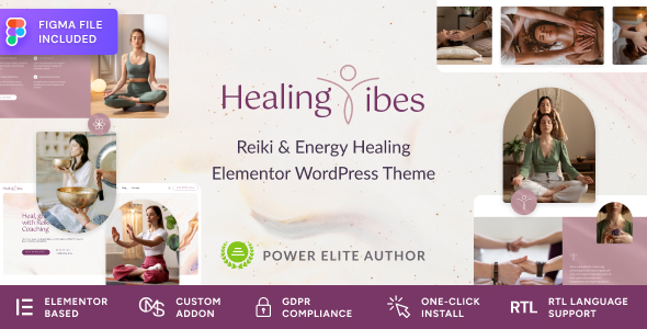 Healing Vibes 灵气疗愈 WordPress 主题插图-WP资源海 Healing Vibes 灵气疗愈 WordPress 主题