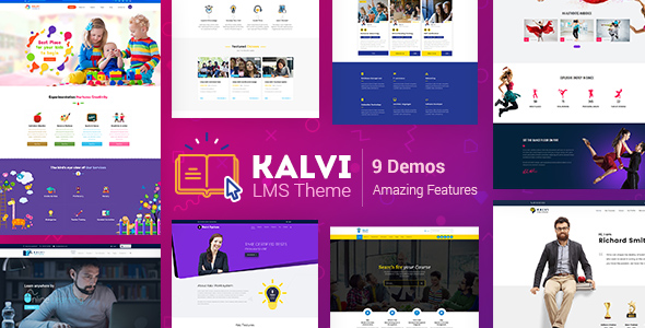 Kalvi—学校与在线课程 WordPress 主题插图-WP资源海 Kalvi—学校与在线课程 WordPress 主题