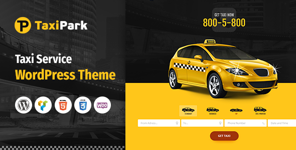 TaxiPark-出租车服务公司 WordPress 主题插图-WP资源海 TaxiPark-出租车服务公司 WordPress 主题