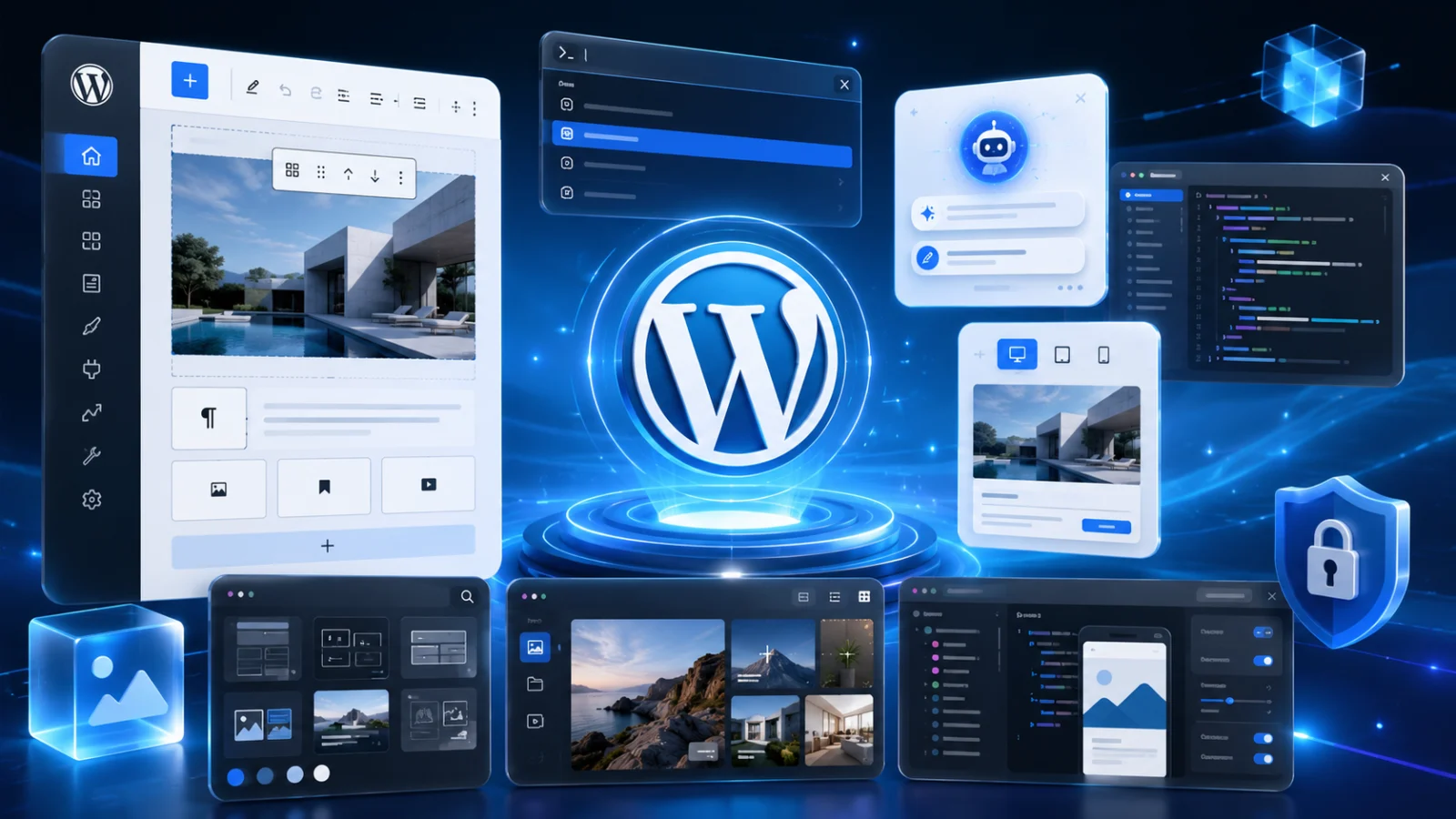 WordPress 7.0 “Armstrong” 正式发布:一篇讲清 AI 集成、后台焕新与升级重点插图-WP资源海 WordPress 7.0 Armstrong 新版发布封面图