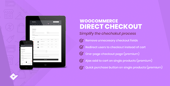 WooCommerce Direct Checkout PRO 加速结算 WordPress 插件插图-WP资源海 WooCommerce Direct Checkout PRO 加速结算 WordPress 插件