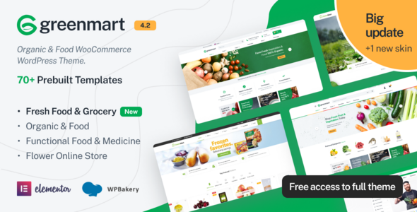 GreenMart 有机 WordPress 主题