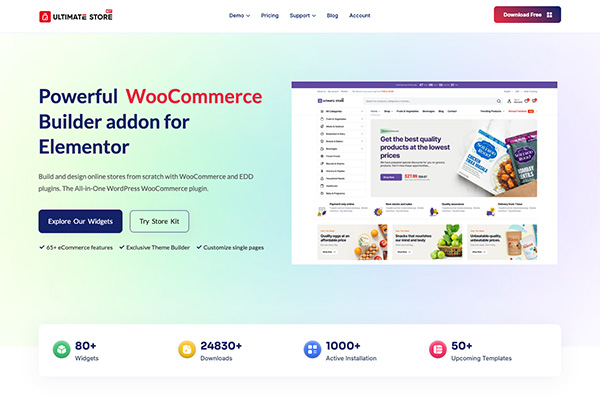 Ultimate Store Kit Pro 商品筛选与店铺构建 WordPress 插件