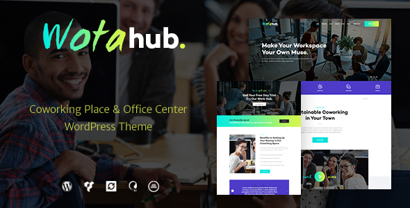 WotaHub 联合办公空间 WordPress 主题插图-WP资源海 WotaHub 联合办公空间 WordPress 主题