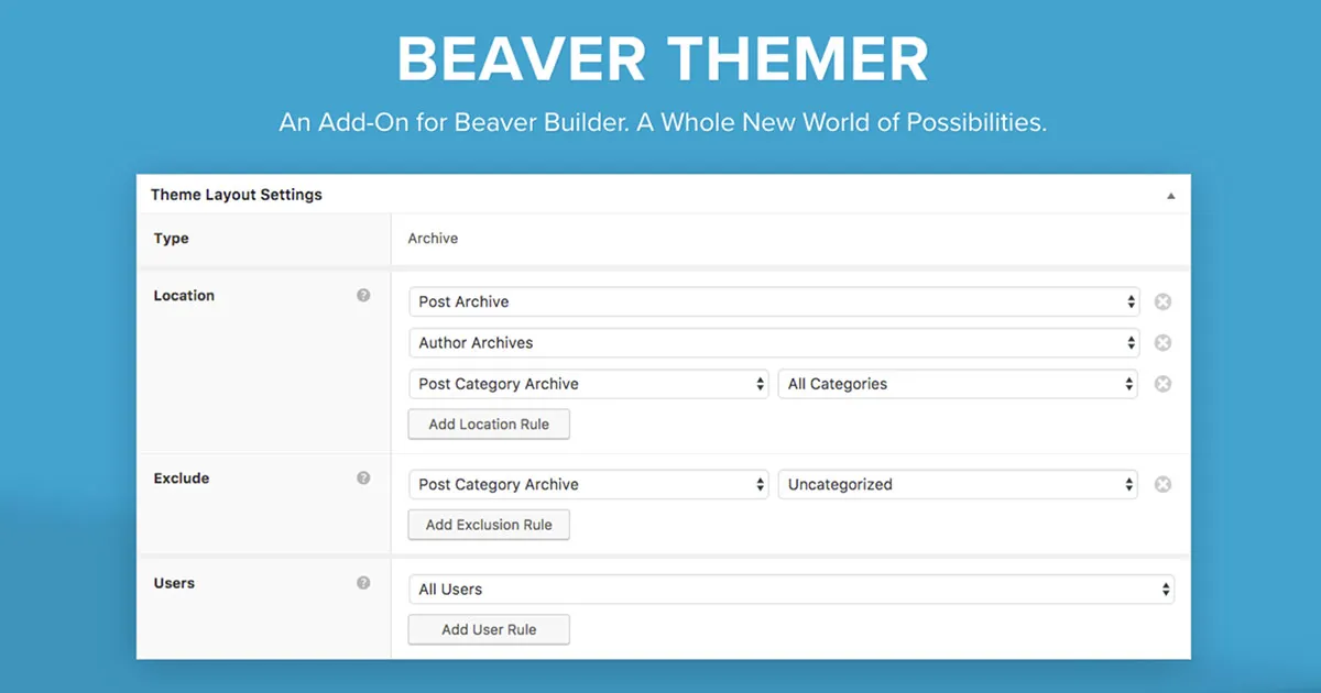 Beaver Themer 布局构建 WordPress 插件插图-WP资源海 Beaver Themer 布局构建 WordPress 插件