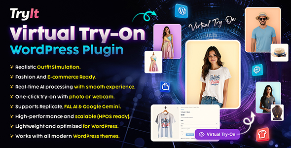 TRYIT AI 虚拟试穿 WooCommerce WordPress 插件插图-WP资源海 TRYIT 商城 WordPress 插件