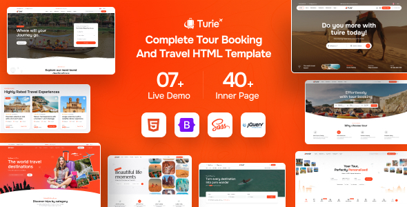 Turie Demo SEO 优化 HTML 模板