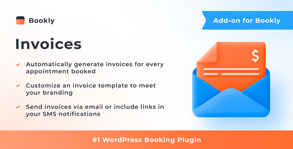 Bookly Invoices (扩展) WordPress 插件
