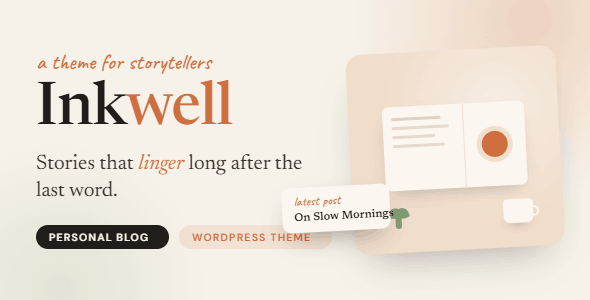 Inkwell 生活旅行与写作博客 WordPress 主题