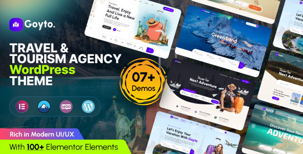 Goyto 旅游公司旅行社 WordPress 主题