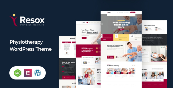Resox 物理治疗 WordPress 主题