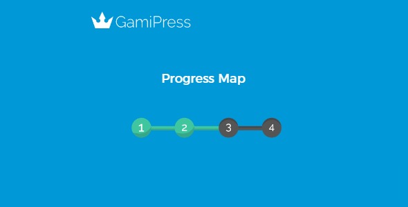 GamiPress Progress Map 进度地图 WordPress 插件