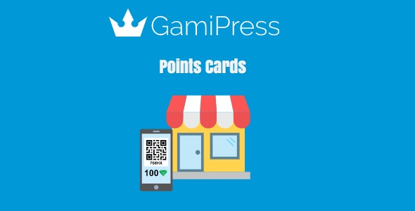 GamiPress Points Cards:积分转二维码卡片插件