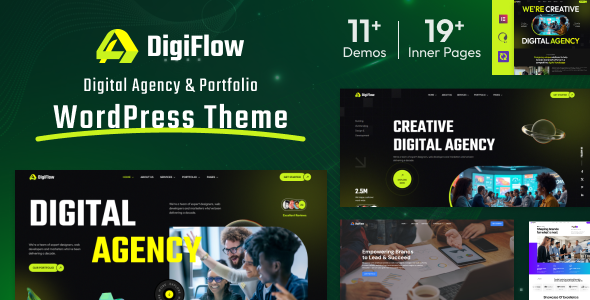 DigiFlow 数字机构 WordPress 主题