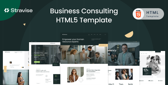 Stravise 企业咨询 HTML5 模板