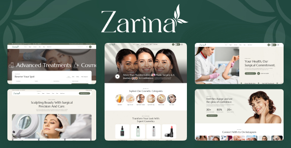 Zarina 整形医疗专用网站主题
