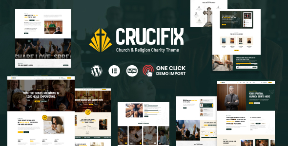 Crucifix 教会 WordPress 主题