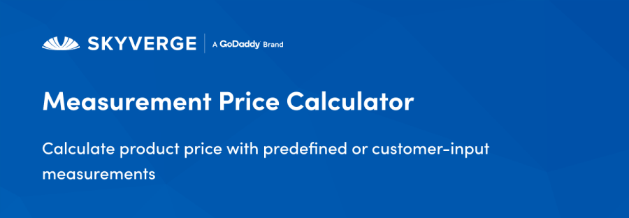 Measurement Price Calculator for WooCommerce 计量价格计算 WordPress 插件