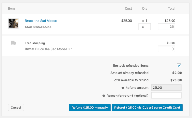CyberSource Payment Gateway for WooCommerce 多渠道支付网关 WordPress 插件