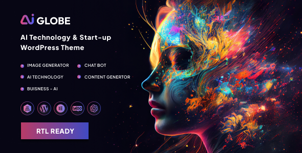 AI Globe 人工智能创业与科技网站专用 WordPress 主题