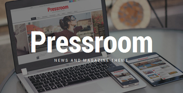 Pressroom 新闻杂志 WordPress 主题