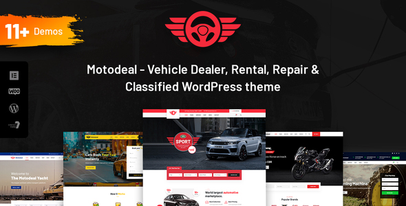 Motodeal 机动车经销商 WordPress 主题