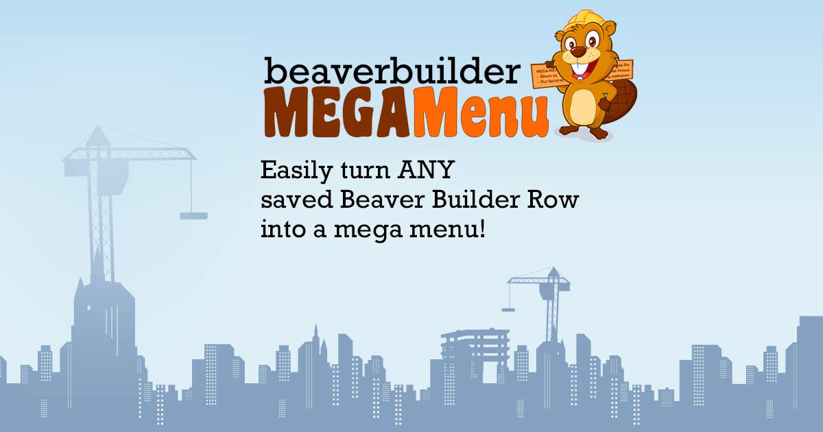 Beaver Builder Mega Menu WordPress 插件