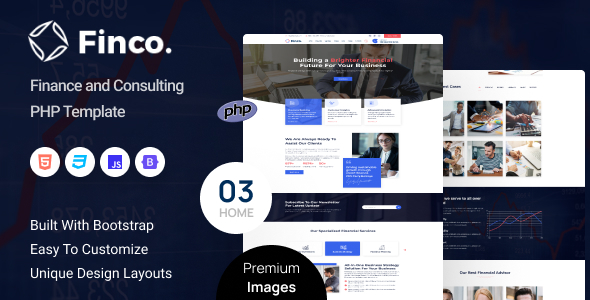 Finco 金融与咨询 PHP 模板