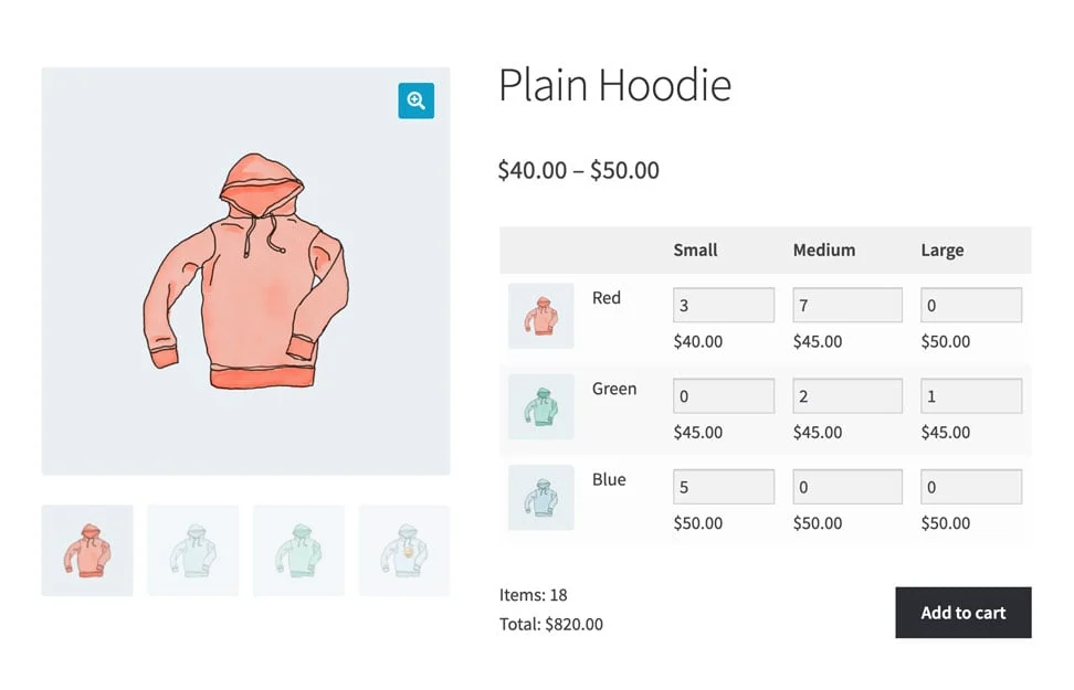 Barn2 WooCommerce Bulk Variations 变体批量管理 WordPress 插件插图2-WP资源海 WooCommerce Bulk Variations plugin