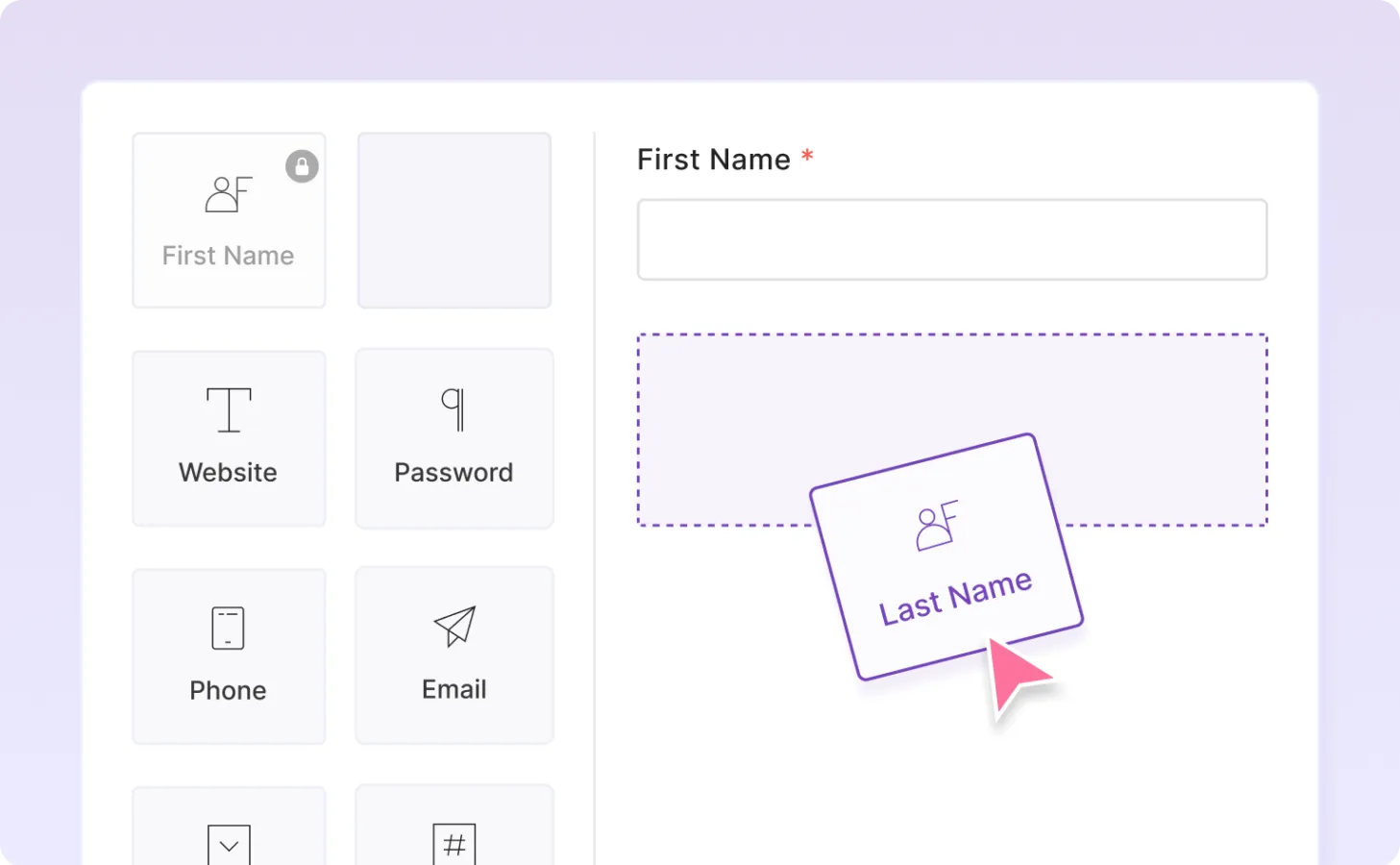 Everest Forms (Pro) 条件逻辑 WordPress 插件插图-WP资源海 Adding input field to form using Everest Forms's visual builder
