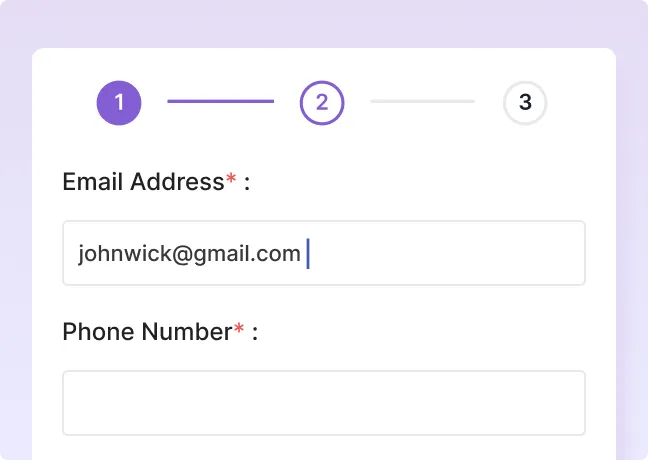 Everest Forms (Pro) 条件逻辑 WordPress 插件插图5-WP资源海 Step 2 of a multi-step form