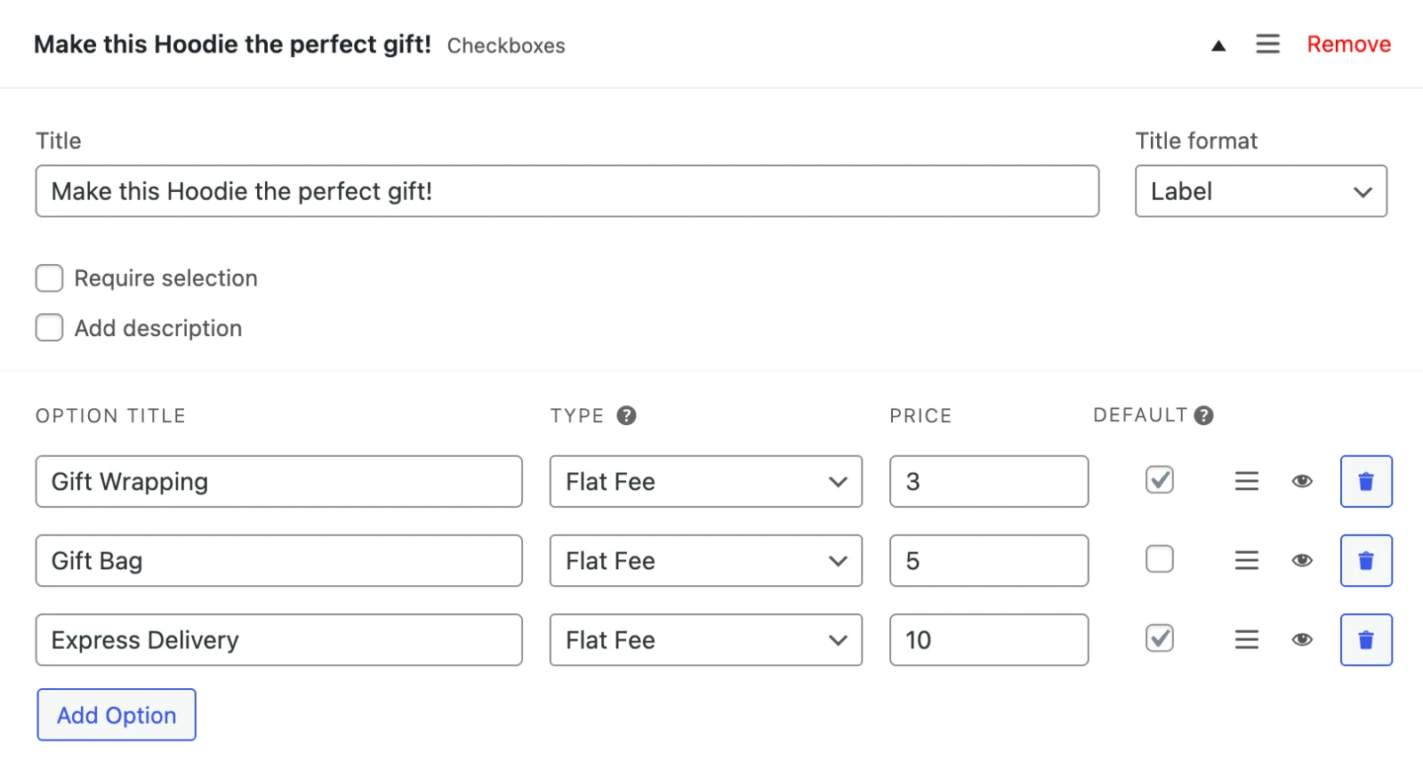 WooCommerce Product Add-Ons 产品个性化定制插件插图3-WP资源海 Product Add-Ons for WooCommerce 产品个性化定制 WordPress 插件