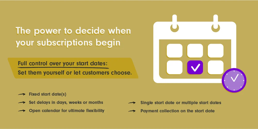 Custom Start Date for WooCommerce Subscriptions 自定义订阅起始日期 WordPress 插件插图-WP资源海 Custom Start Date for WooCommerce Subscriptions 自定义订阅起始日期 WordPress 插件