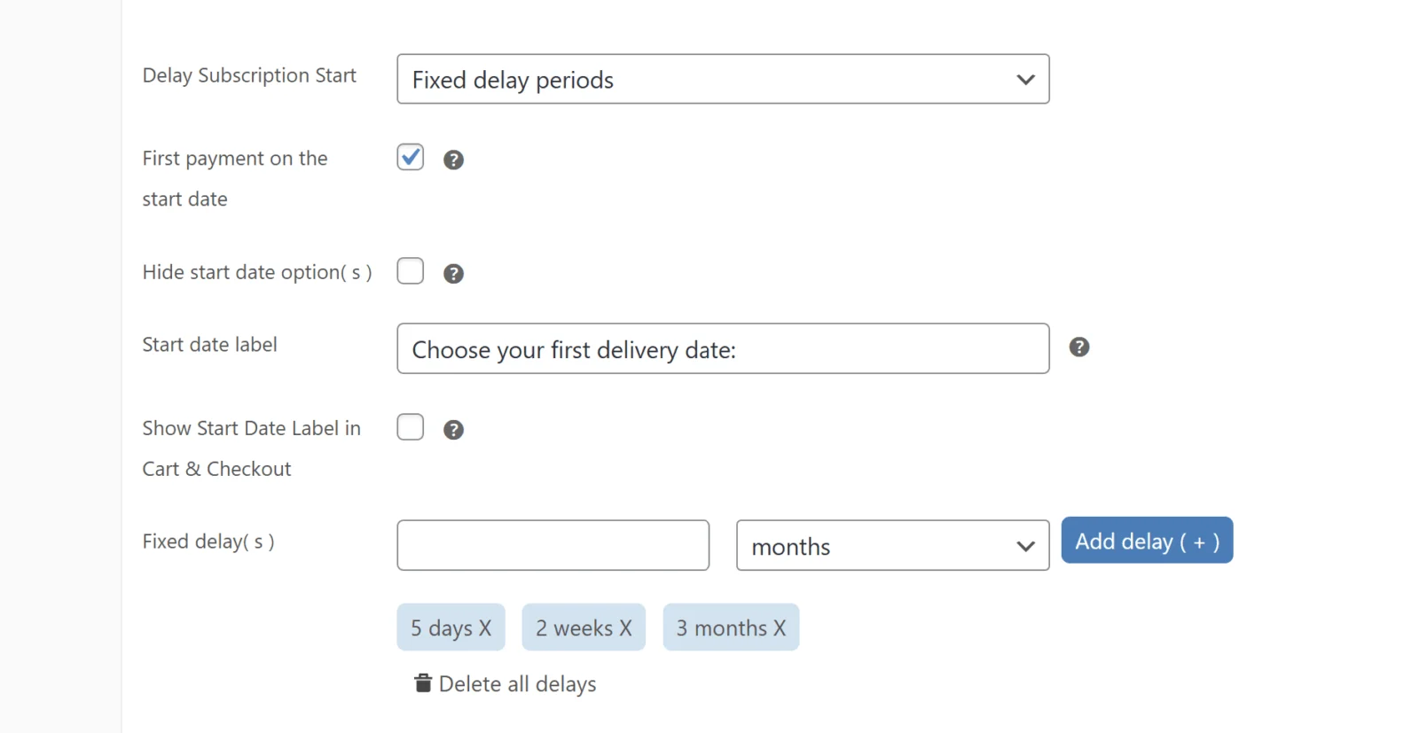 Custom Start Date for WooCommerce Subscriptions 自定义订阅起始日期 WordPress 插件插图5-WP资源海 Custom Start Date for WooCommerce Subscriptions 自定义订阅起始日期 WordPress 插件